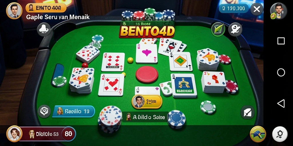 Tampilan gameplay BENTO4D yang menakjubkan dan interaktif.