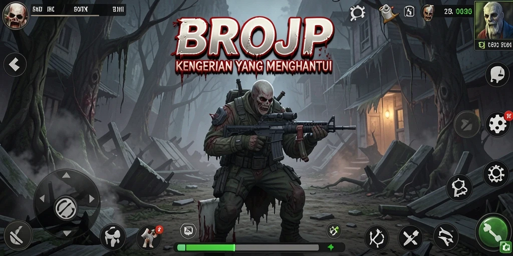 Gameplay BROJP dengan kengerian yang mengintimidasi.