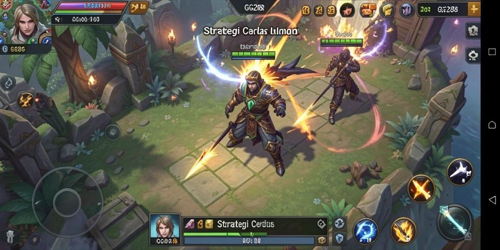 Tampilan gameplay menarik dari GG288 dalam genre SLG.