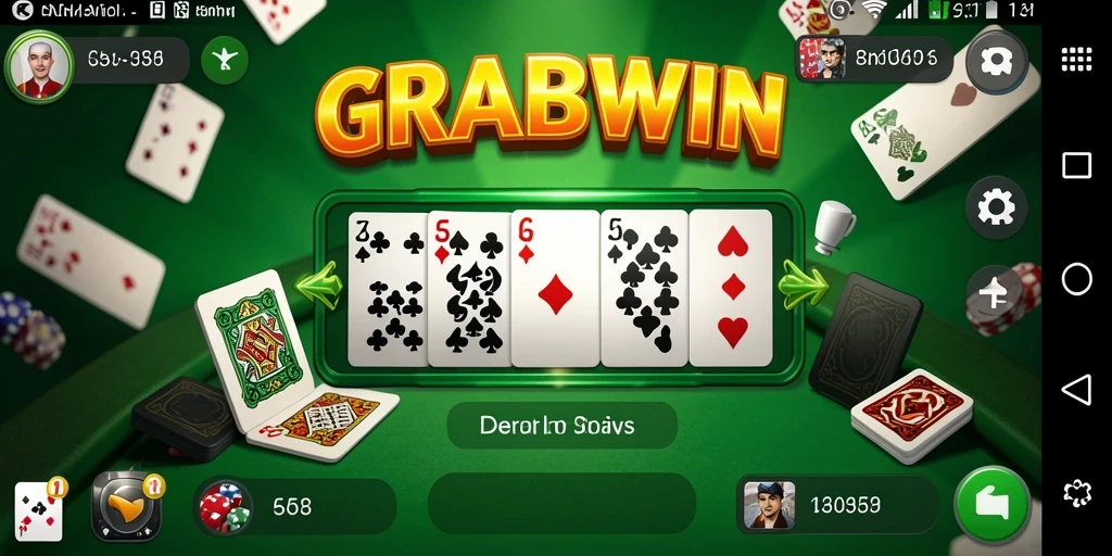 Tangkapan layar permainan GRABWIN menampilkan momen seru saat bermain Domino.