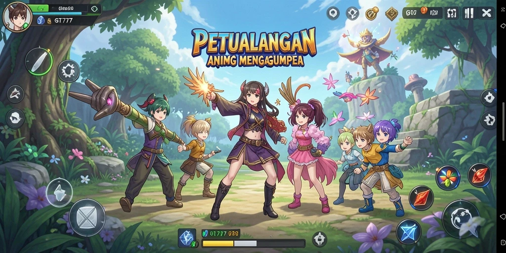 Gameplay menarik dan grafis menawan di GT777.