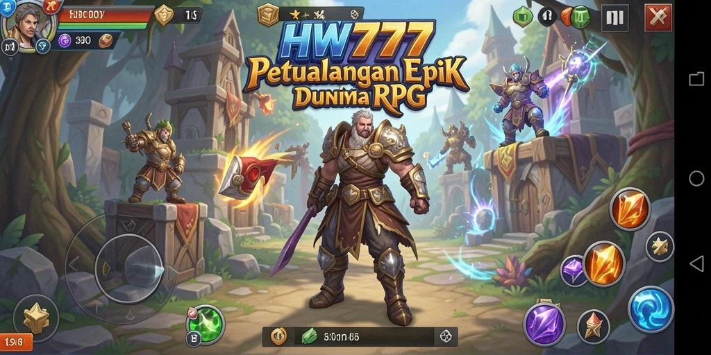 Tampilan menarik dari pertempuran seru di HW777.