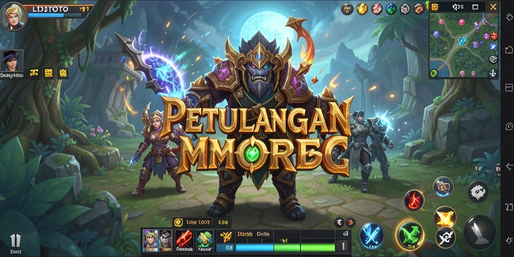 Tampilan utama gameplay LTDTOTO yang menampilkan aksi seru para karakter.