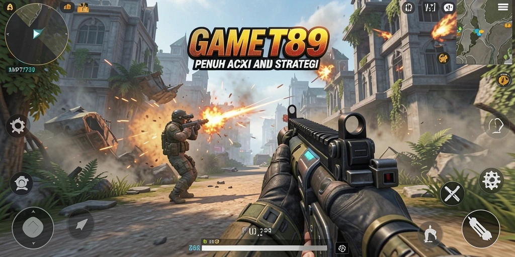 Gameplay intens dari MVP789 dalam pertempuran TPS.