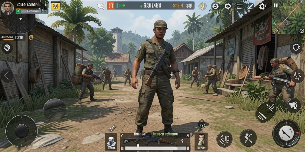 Tampilan menarik dari gameplay OKJK yang menampilkan interaksi pemain.