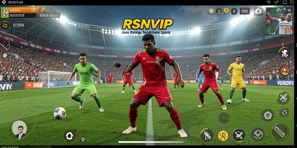 Gameplay RSNVIP yang memikat dengan aksi olahraga yang seru.