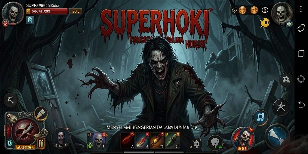 Gameplay menegangkan dalam suasana horor yang mencekam.