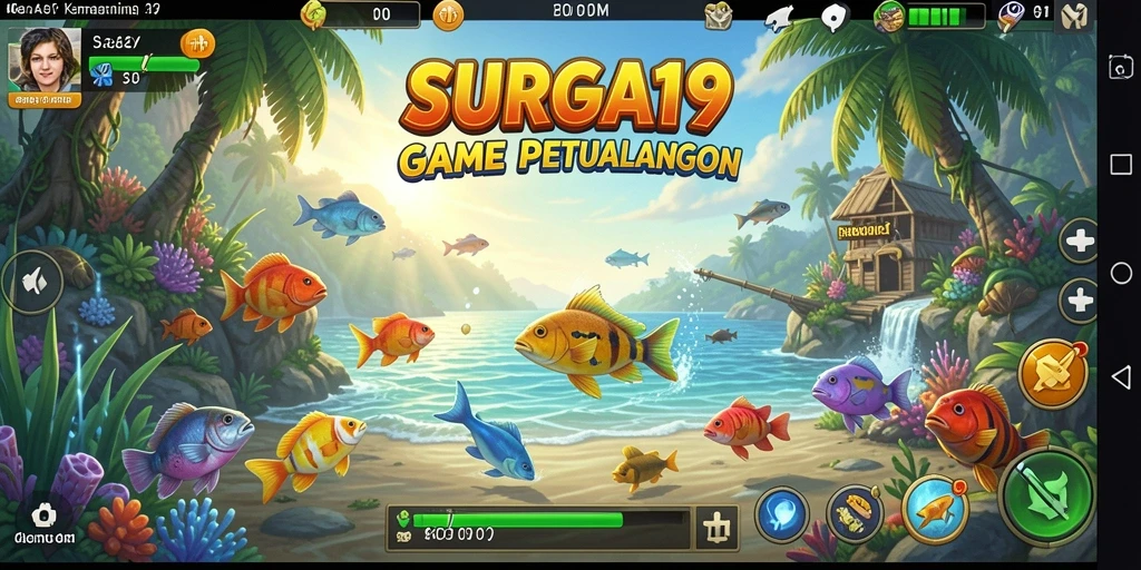 Gameplay seru dan petualangan memancing yang menarik di SURGA19.