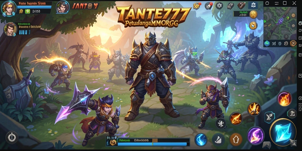 Tangkapan layar gameplay TANTE777 yang menarik dengan aksi seru.
