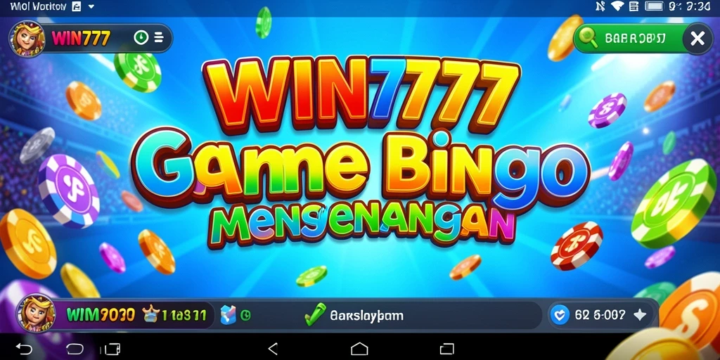 Gameplay seru Bingo di WIN777 dengan momen menegangkan.