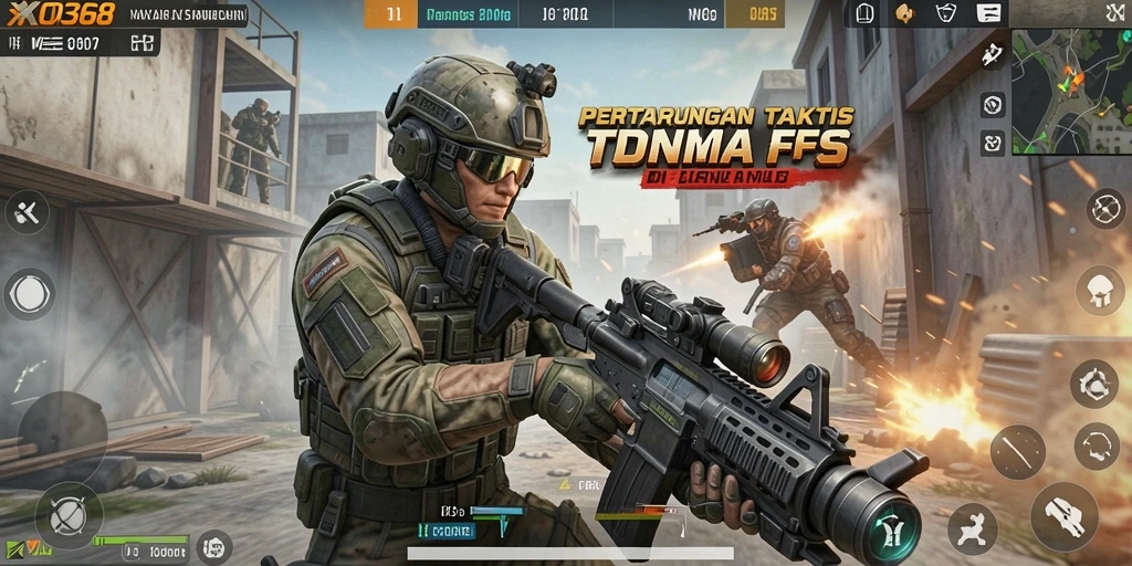 Gameplay intens dengan aksi tembak-menembak mendebarkan di XO368.