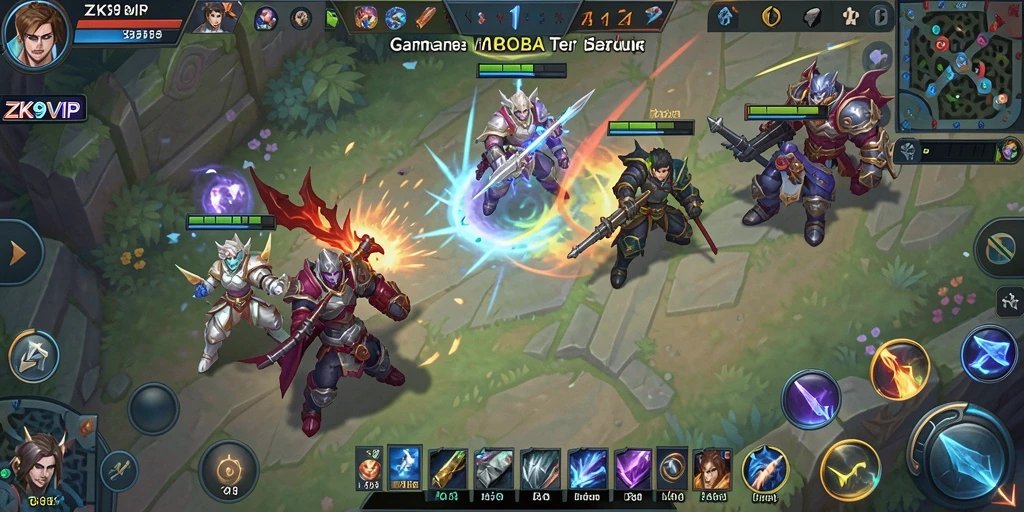 Gameplay ZK9VIP dengan aksi seru dan karakter yang menarik.